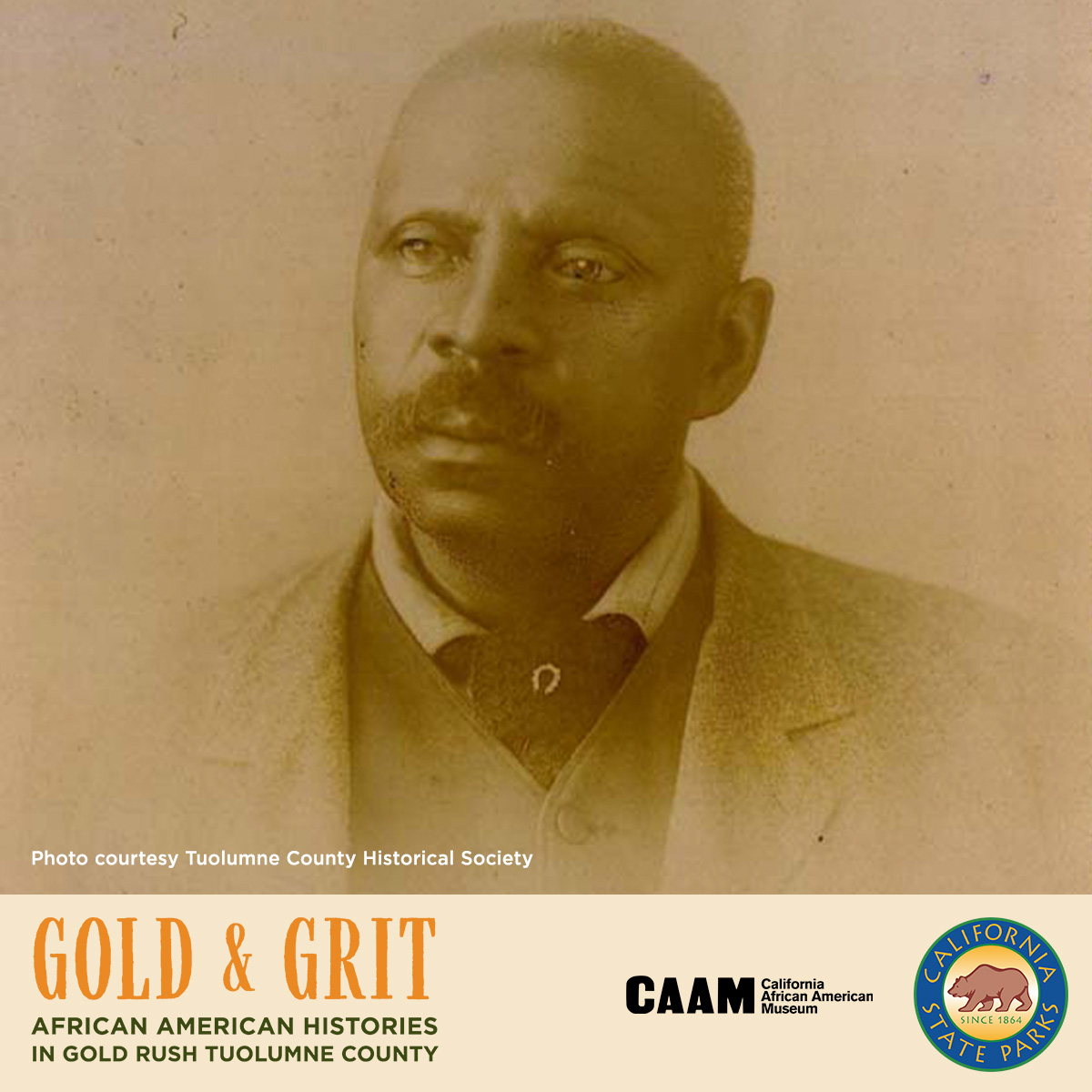 Photo of G . H. Ashe courtesy of  Tuolumne County Historical Society 